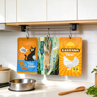 Sachets d'emballage alimentaire personnalisés en VMPET PE de qualité alimentaire avec joint anti-odeur pour les détaillants et les fournisseurs d'aliments pour animaux de compagnie