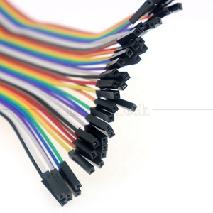 10cm 20cm 40 PIN dişi kadın Dupont Breadboard GPIO ahududu Pi Jumper tel kablo - Product Image 3