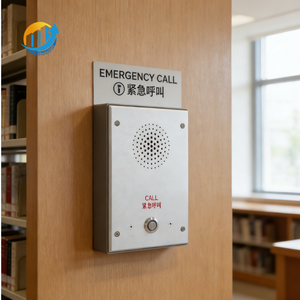 Système d'interphone vidéo-audio SIP professionnel VOIP <span class=keywords><strong>IPBX</strong></span> Téléphone d'urgence SOS pour les prisons et les services publics - Product Image 4