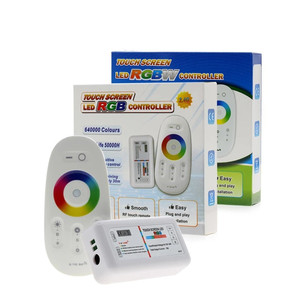 ตัวควบคุมหน้าจอสัมผัส LED RGBW โมดูล RF 2.4G สำหรับควบคุมสีไฟ LED Strip - Product Image 1
