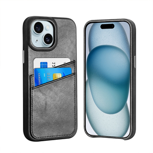 Capa de couro para celular, novo produto personalizado de luxo, capas para iphone 15 pro max, para todos os tipos de telefone, novidade de 2024