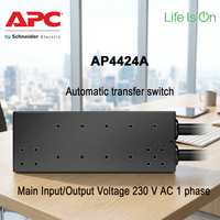 APC AP4424A 32A 230V Fase Tunggal 2U Rak ATS Saklar Transfer Otomatis Catu Daya Redundan untuk Server Rak