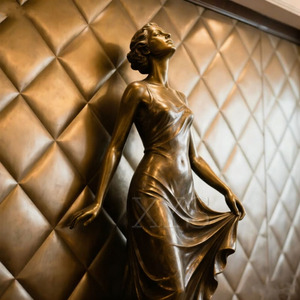Estatua de Mujer Desnuda de Bronce a Tamaño Real, Estilo Moderno y Personalizada, con <span class=keywords><strong>Esmaltado</strong></span>, Escultura 3D Hecha a Mano para Coleccionistas de Arte - Product Image 2