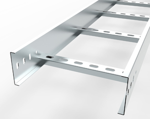 Canaux et plateaux pour câbles : Acier inoxydable, galvanisé à chaud, alliage d'aluminium et type échelle - Product Image 5