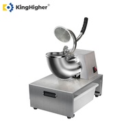 Nouvelle machine à glace pilée électrique commerciale automatique en acier inoxydable, broyeur de glace robuste pour les entreprises