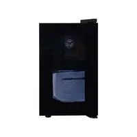Meisda sc08a mini display 8l, com exibição de leite refrigerador sorvete exibição balcão superior refrigerador