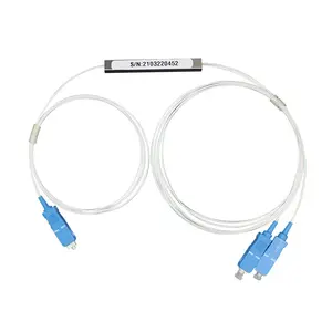 1x2 1x4 1x8 1x16 1x32 1x64 mini pacchetto FC/SC/ST/LC connettori mini fibra ottica PLC splitter