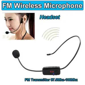 GAW-F08 nóng bán FM không dây <span class=keywords><strong>Microphone</strong></span> Di động FM Tai nghe không dây <span class=keywords><strong>Microphone</strong></span> loa đài phát thanh mic cho Loa/Dạy - Product Image 5