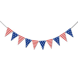 Alta calidad Día DE LA Independencia Americana Pentagrama Amor EE. UU. Bandera <span class=keywords><strong>Banner</strong></span> FELIZ 4 DE JULIO Carta <span class=keywords><strong>Banner</strong></span> Decoraciones para fiestas al por mayor - Product Image 5