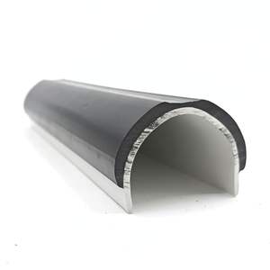 H/J şekli yarım yuvarlak PVC conta konteyner kamyon kapı contası şerit - Product Image 2