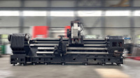 DL TCK700DY Tour CNC de haute précision, fraiseuse horizontale automatique à banc incliné, 4 axes, grande axe Y, Fanuc, usage intensif