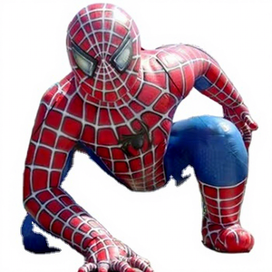 Ballon publicitaire <span class=keywords><strong>gonflable</strong></span> personnalisé en PVC, modèle Spiderman pour décoration d'événements, imperméable et durable, 8-10 pieds - Product Image 1