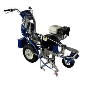 High Quality 6.5HP <b>Gasoline</b> Engine Cold Spray Paint Machine Hand-Push Cold Airless Spraying Pavement Road Line Marking Machine - Product Image 2