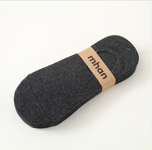CMAX Lage MOQ Heren Katoenen Onzichtbare Sokken Antislip Lage Snit Sokken - Product Image 4
