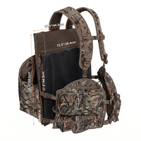 Gilet de chasse multifonction léger et camouflage Mydays Outdoor avec siège chauffant rabattable