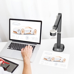Escáner de Documentos USB 4K Eloam y Cámara Web de 12MP con Luz LED y Micrófono, hasta 60fps, Enfoque Automático para Enseñanza Remota - Product Image 5