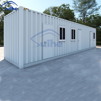 Contenedor de envío plegable/expandible prefabricado 40 pies expandible casas hogar