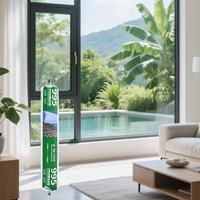 Colle à forte adhérence pour panneaux composites en aluminium Lingtai 995, adhésif structurel neutre en silicone pour le travail du bois de haute qualité