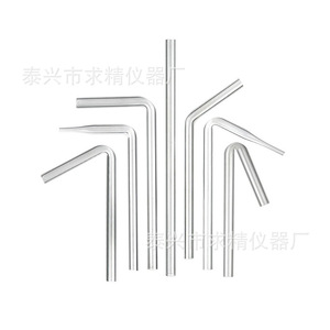 Taixing Qiujing Instrument Factory Glass Tubing Straight Bent Pointed T Type Y Type For Laboratory Use - Product Image 1