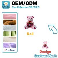 Oso de Peluche Personalizado, Juguete de Peluche Personalizado, Tamaño y Color, ODM, Oso de Peluche para Bebés y Niños, CPC, CE, OEM