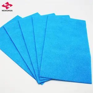 Henghua PP Non Woven PP Nonwoven Polypropylene Spundbond Kain Nonwoven Pp Roll 25-150gsm Putih/Biru Muda Kain Non Woven