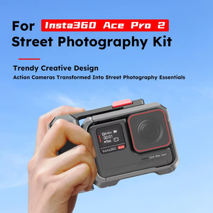 Marco de Cámara para Insta360 Ace <span class=keywords><strong>Pro</strong></span> <span class=keywords><strong>2</strong></span> / Kit de Agarre Explorer para Insta360 Ace <span class=keywords><strong>Pro</strong></span>, Accesorios de Expansión Originales para <span class=keywords><strong>Insta</strong></span> <span class=keywords><strong>360</strong></span> - Product Image 4