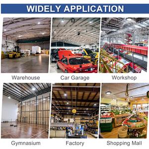 150W 480V ETL + DLC certifié pour LED UFO High Bay Lights 5000K CCT garantie de 5 ans pour les ateliers - Product Image 2