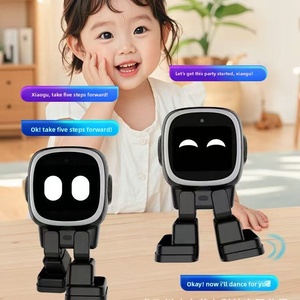 Robot IA bipède à moule exclusif, écran tactile 2,4 pouces, batterie 2500 mAh, caméra, appels vidéo, compagnon éducatif et d'apprentissage, cadeau <span class=keywords><strong>pour</strong></span> enfants, vente en gros - Product Image 4