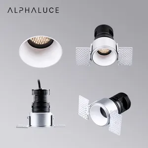 Luz Led Cob empotrada antideslumbrante, iluminación regulable, impermeable, para exteriores, Ip65