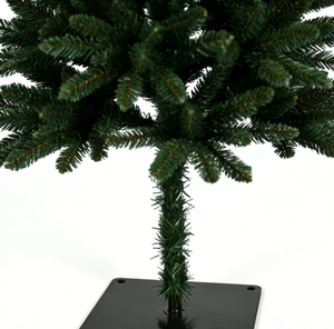 <span class=keywords><strong>Sapin</strong></span> de Noël artificiel en PVC écologique de haute qualité, 1,80 m, branches vertes denses, éclairage <span class=keywords><strong>LED</strong></span>, gain de place, léger - Product Image 4