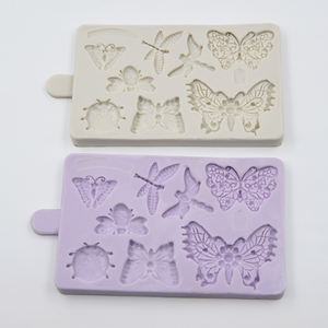 3D Dieren Vorm Cookies Chocolade Schimmel Libel Vlinder Fondant Taart Decoratie Siliconen Mallen - Product Image 4