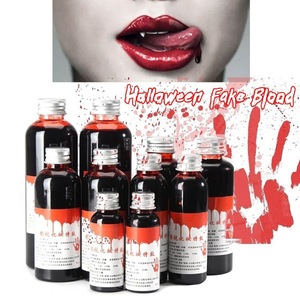 Accessoires de sang pour Halloween, faux sang, sachets de sang, pommade sanguine, sang artificiel, maquillage de farce de vampire, sachets de sang - Product Image 2