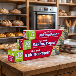 מפעל הסיטונאי מותאם אישית מודפס מזון טבעי כיתה לארוז נייר אפייה גלישת נייר גליל נייר אפייה - Product Image 1