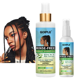 <span class=keywords><strong>Shampoo</strong></span> Spray OEM per Pulizia Trecce, Illuminante per Capelli, Senza Risciacquo, con Estratto di Tè e Menta - Product Image 1