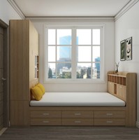 Offre Spéciale de stockage de meubles de chambre à coucher lit avec coffre de rangement tiroir lit double