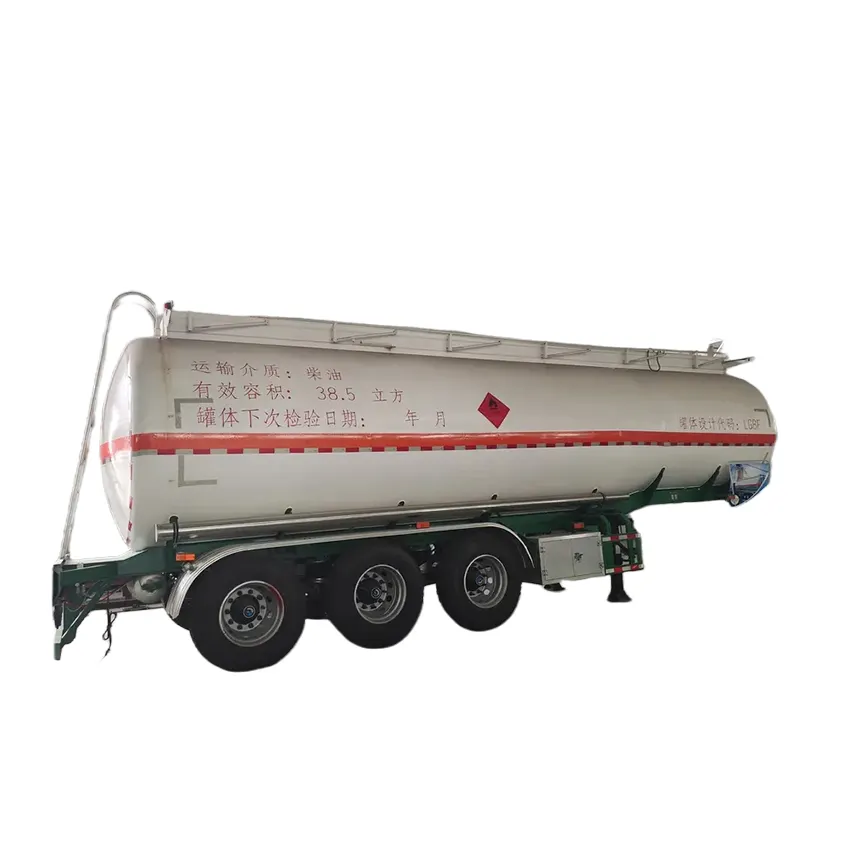 Lpg Transportation Truck Semi-trailer Road Tanker With Three Axles Price