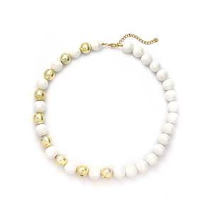 Collier de mode chic à perles - E550-N260-0239G - Product Image 1