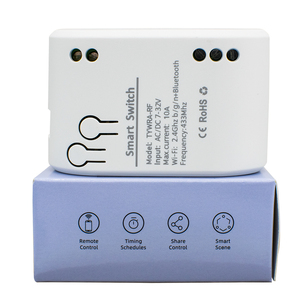 2CH tuya wifi thông minh điện cổng nhà để xe cửa truy cập động cơ chuyển đổi 5V DC 7-32V tiếp sức mô-đun RF433 từ xa Alexa - Product Image 3