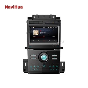 Radio de Coche Android Navihua, Reproductor de DVD Estéreo, Video, Audio DSP, Carplay, Pantalla Táctil, GPS, Estilo Tesla, para Ford Taurus 2012 - Product Image 1