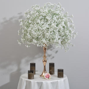 Nouveau style Boule florale souple <span class=keywords><strong>Hortensia</strong></span> Rose Ciel étoilé pour décoration de table de mariage, guide de chemin, présentoir géométrique et modèle floral - Product Image 3