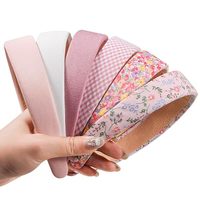 Lot de six bandeaux épais antidérapants pour femmes, doux, rembourrés, durables, réutilisables, cadeaux de Noël pour femmes et filles, rentrée scolaire