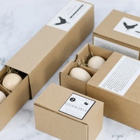 Plateaux à œufs décoratifs surprise personnalisés, rouleaux en Carton, emballage de pâques pour cadeaux, boîte en Carton de transport d'œufs