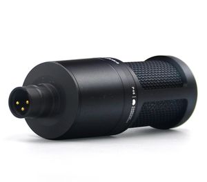 Micrófono condensador cardioide avanzado <span class=keywords><strong>AT2020</strong></span> para grabación de karaoke y actuaciones en vivo, superventas con material metálico - Product Image 5