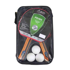 Raquettes <span class=keywords><strong>de</strong></span> tennis <span class=keywords><strong>de</strong></span> table en bois <span class=keywords><strong>de</strong></span> bonne qualité à <span class=keywords><strong>prix</strong></span> avantageux avec trois balles <span class=keywords><strong>de</strong></span> <span class=keywords><strong>ping</strong></span>-<span class=keywords><strong>pong</strong></span> - Product Image 1