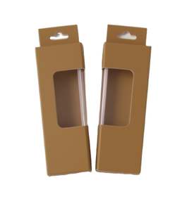 Custom-designed High-end Printed Cardstock Cosmetic Display Packaging <b>Box</b> Window Matt Lamination UV Coating Recycled Materials - Product Image 5