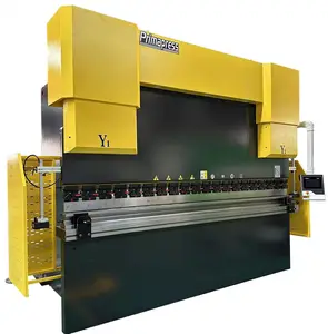 Basın fren bükme makinesi hidrolik makas pres 4mm çelik bükme makinesi 110tn 4000mm Servo Cnc basın fren