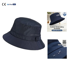 Custom Printed Bucket <b>Hats</b> Oem Factory Outdoor Sun Protection Fisherman Reversible Men Women <b>Hats</b> With Custom leather patch logo - Product Image 3