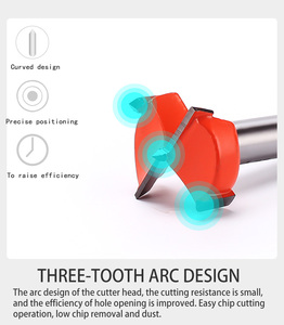 Thương Mại Đảm Bảo Thép Carbon Cao Chế Biến Gỗ Bản Lề Nhàm Chán Forstener Bit - Product Image 3