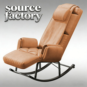 Home Massage Rocking Chair Full Body Relaxation <b>Smart</b> Recliner Sofa <b>Plug</b> In Multi Point Massage Tachibana Yuzu Color - Product Image 3