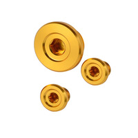 Vis de fixation de chaîne de distribution pour moto personnalisée - Kit d'accessoires de moteur CNC, vis à oreilles simples et goujons
